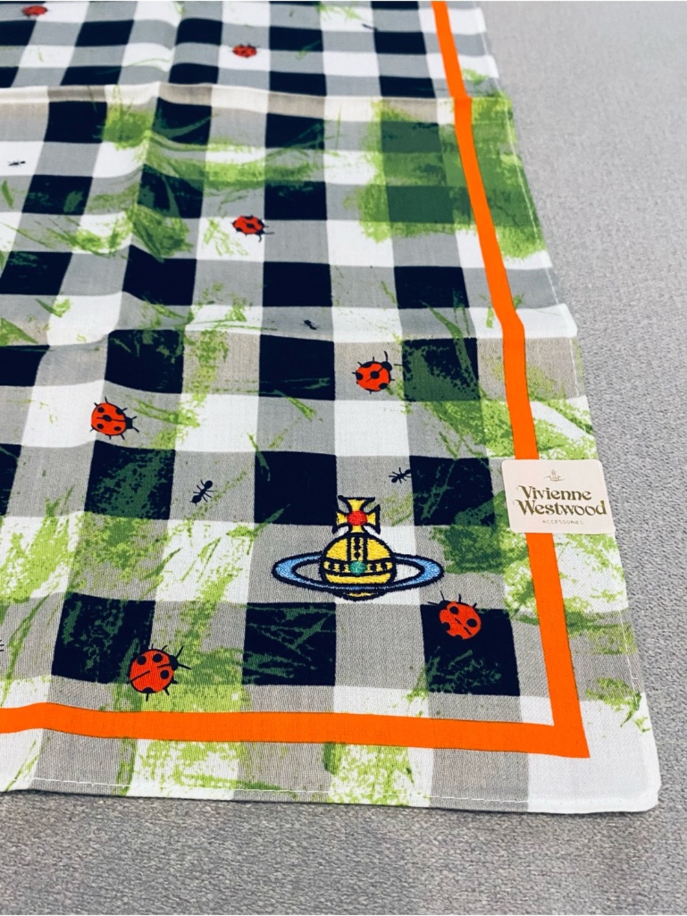 Vivienne Westwood Small Scarf From Japan, Never Been Used - Picture 2 of 4